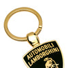 Portachiavi con scudo AUTOMOBILI LAMBORGHINI - gold